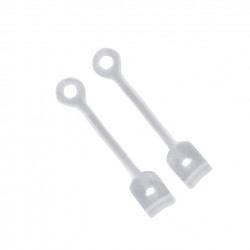 Elastiques silicone court x 50