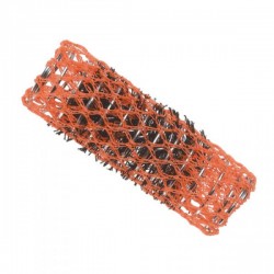 Bigoudis brosse 22mm orange...